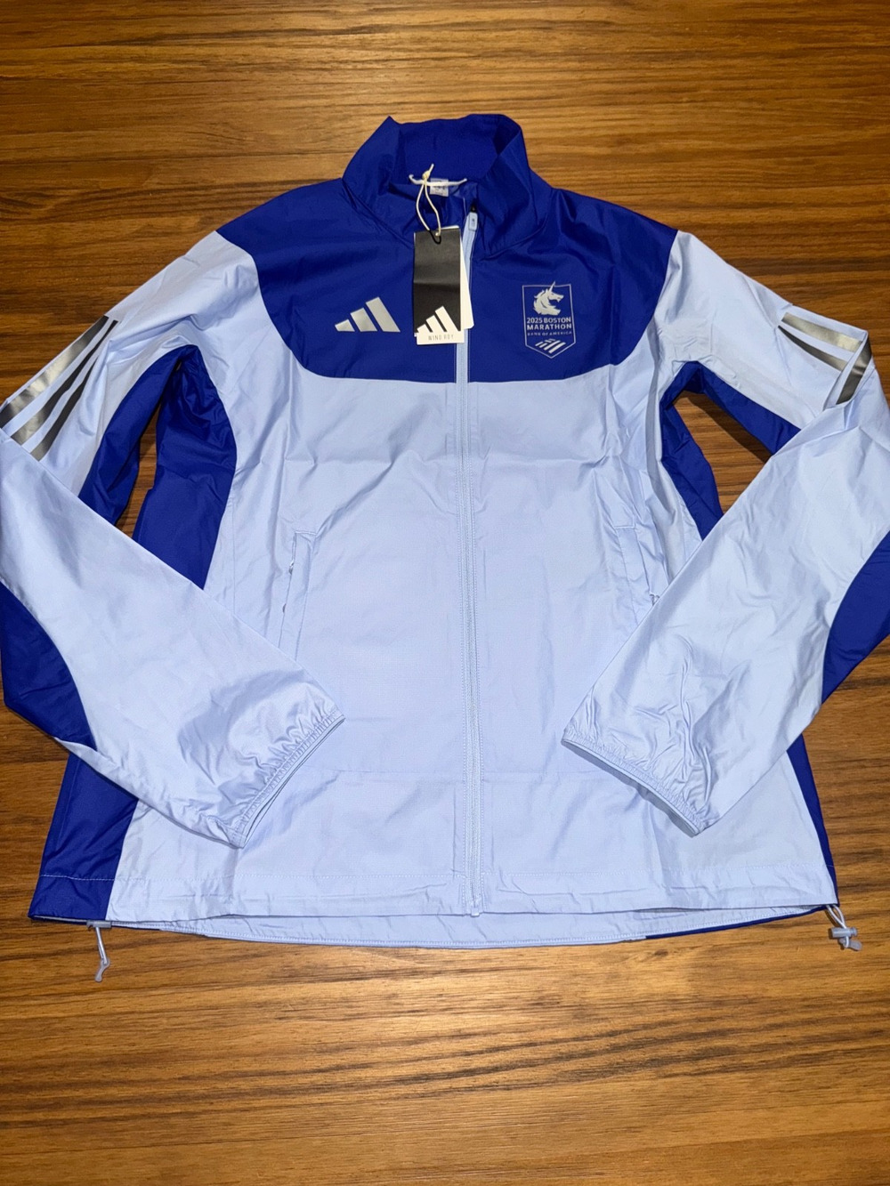Adidas 2025 Boston Marathon Wind.RDY Jacket JN3002 Women’s Size 2XS